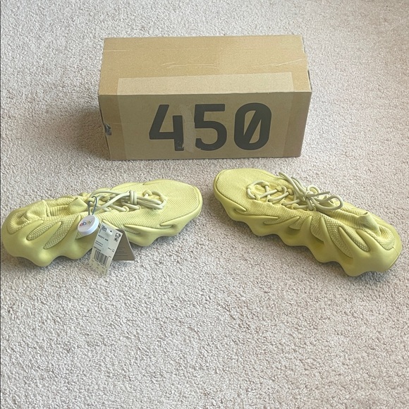 Yeezy 450 Sulfur Sneakers - Picture 8 of 9